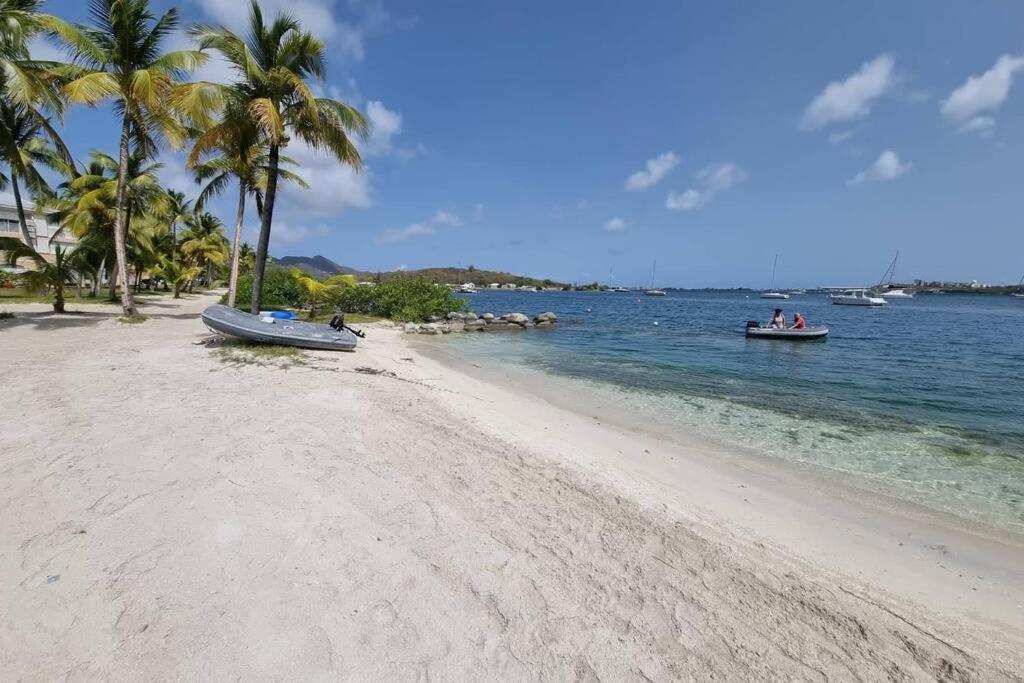 Superbe Studio Lumineux, Vue Sur Piscine Et Mer Baie Nettle Bagian luar foto
